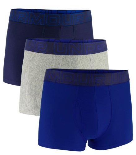 Under armour Performance Tech 3in Boxerjock 3P - black/grey/red