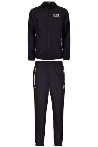 EA7 Man Woven Tracksuit - black