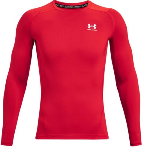 Under armour HeatGear Armour Comp Long Sleeve M - red/white