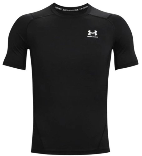 Under armour HeatGear Short Sleeve - black/white
