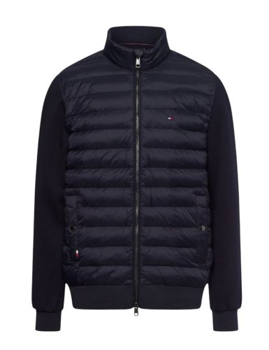 Tommy hilfiger Mix Media Standing Collar