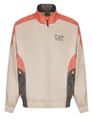 EA7 Woven Bomber Jacket - oxford tan