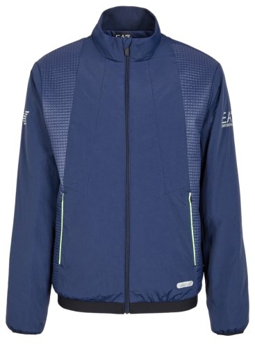 EA7 Man Woven Bomber Jacket - navy blue