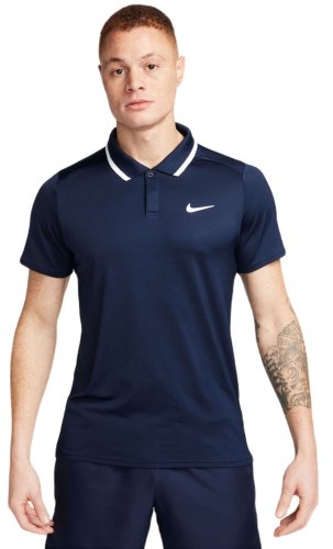 Nike Court Dri-Fit Advantage Polo - obsidian/whte/white