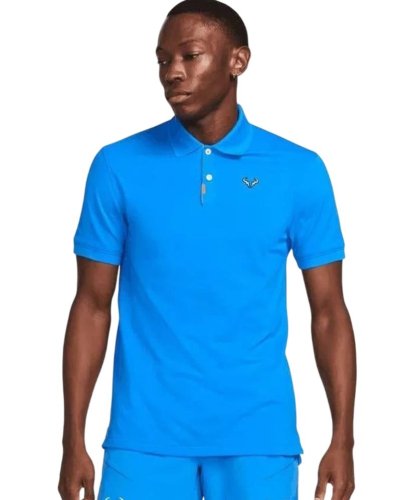 Nike Dri-Fit Rafa Logo Slim Fit - lt photo blue/lt armory blue