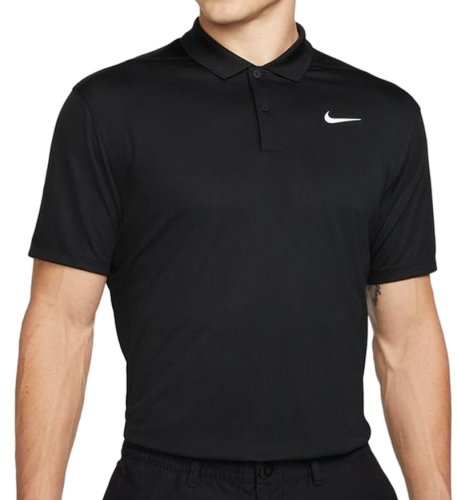 Nike Court Dri-Fit Pique Polo M - black/white
