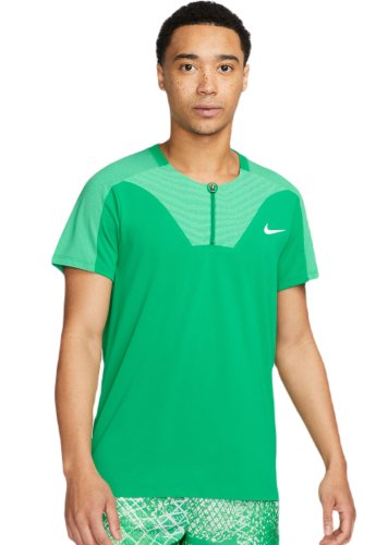 Nike Dri-Fit Advantage Slam Tennis Polo - stadium green/white