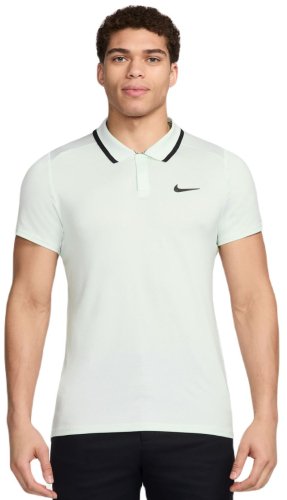 Nike Court Dri-Fit Advantage Polo - barely green/black/black