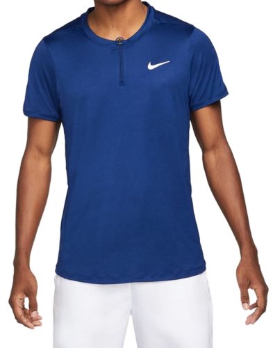 Nike Men's Court Dri-Fit Advantage Polo - deep royal blue/white