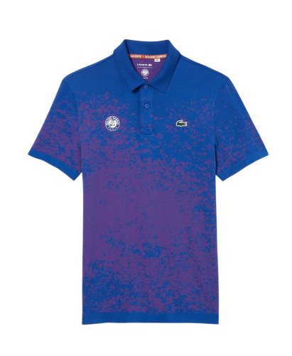 Lacoste Slim Fit Roland-Garros Edition Sport - blue/pink