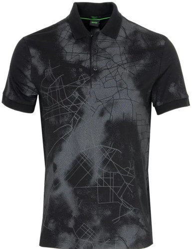 Boss Cotton-Blend with Decorative Reflective Print