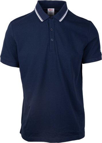 Wilson Team Pique Polo - classic navy