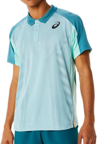 Asics Match Actibreeze Polo Shirt - misty pine
