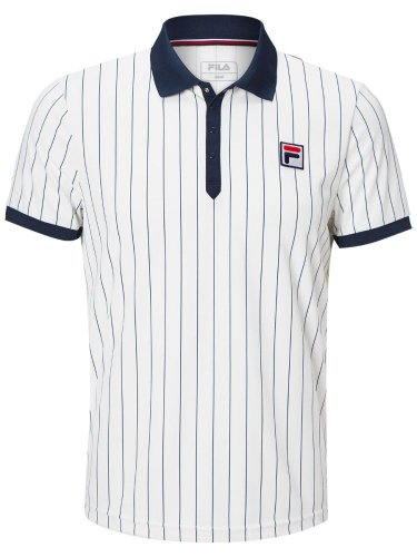 Fila Polo Stripes "Bj&ouml;rn" M - white alyssum/comb