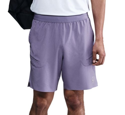 Nike Court Advantage Dri-Fit 8in - dusty amethyst/white