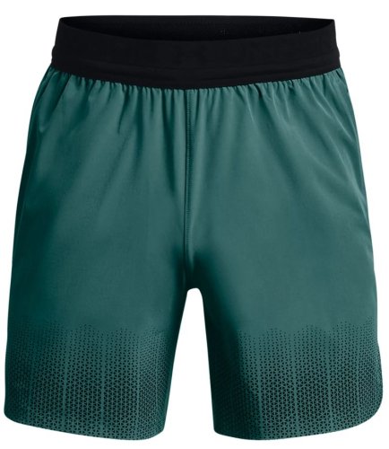 Under armour Men's UA Armor Print Peak Woven Shorts - coastal teal/black