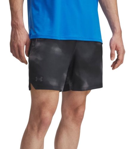 Spodenki tenisowe Under Armour Vanish 6in Printed - black/castlerock