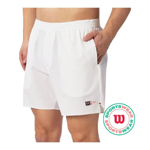 Wilson Tournament Short 7" - bright white