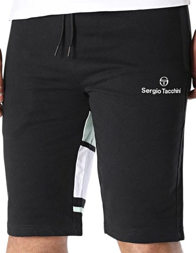 Sergio tacchini Arpa Fleece Bermuda - black/beige