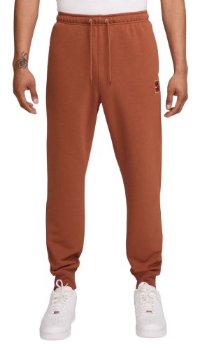 Nike Court Heritage Dri-FIT Fleece - dark russet