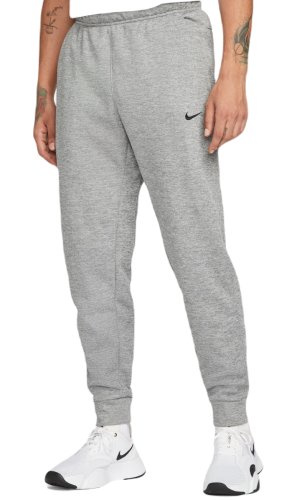 Nike Therma-FIT Tapered Fitness Pants - dark grey heather/particle grey/black
