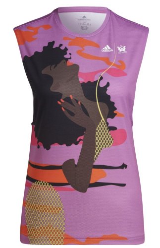 Adidas New York Unitefit Sleeveless Tee - semi pulse lilac