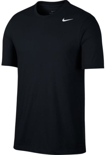 Nike Solid Dri-Fit Crew - black/white