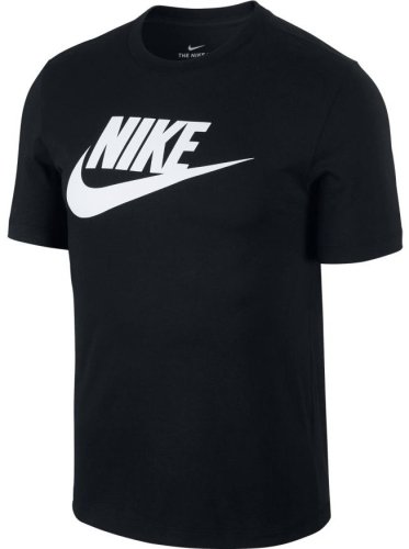 Nike Sportswear T-Shirt Icon Futura M - black/white