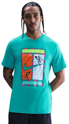 Nike Court Dri-FIT Logo - dusty cactus