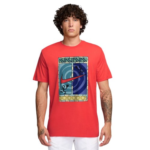 Nike Court Dri-FIT Logo - lt crimson