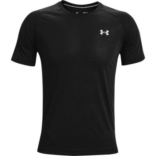 Under armour Men's Streaker Run Short Sleeve - black/reflective