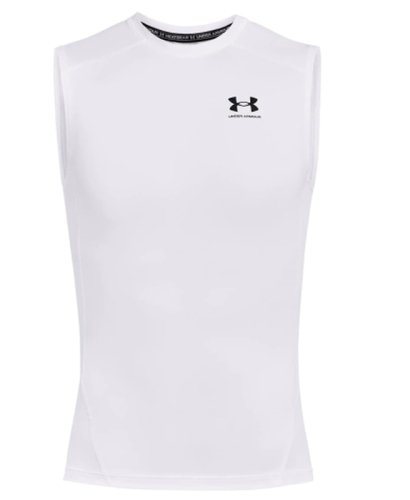 Under armour Men's HeatGear Armour Sleeveless - white/black