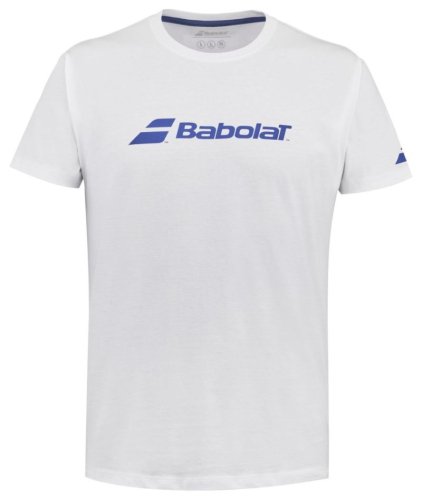 Babolat Exercise Tee Men - white/white