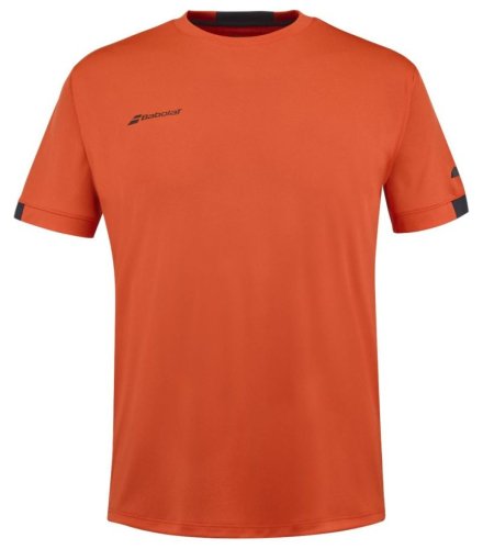 Babolat Play Crew Neck Tee Men - fiesta red