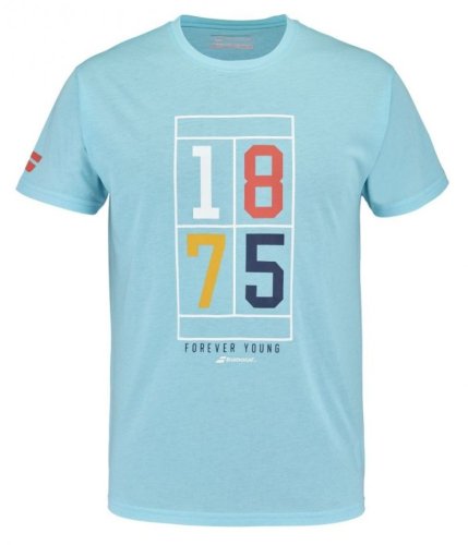 Babolat Exercise Vintage Tee Men - angel blue heather