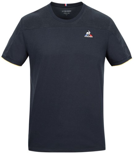 Le coq sportif TENNIS Tee SS No.1 M - sky captain