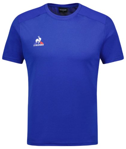 Le coq sportif Tennis T-Shirt Short Sleeve N°4 - cobalt
