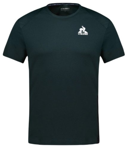 Le coq sportif Training T-Shirt Short Sleeve N&deg;1 - scarab/black