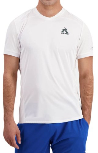 Le coq sportif Tennis Pro T-Shirt Short Sleeve 24 N°2 - new optical white