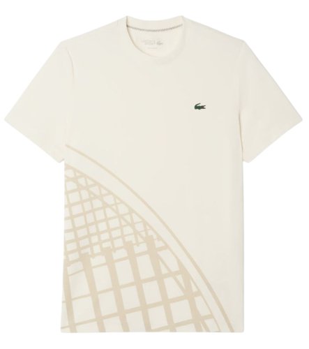 Lacoste Ultra Dry Printed - ecru white