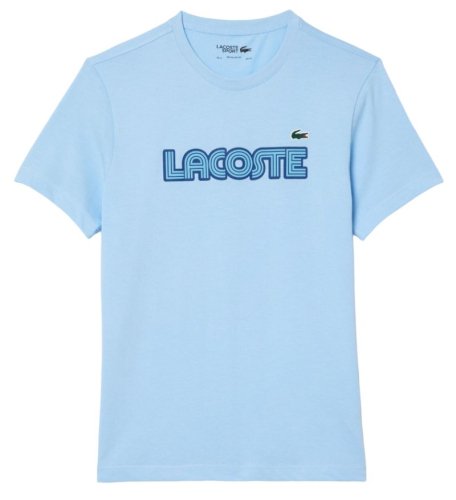 Lacoste Ultra Dry Jersey Sports T-Shirt With Logo