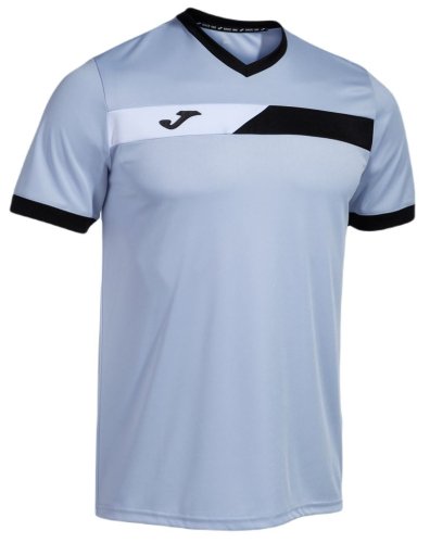 Joma Court Short Sleeve T-Shirt - sky blue/navy/white