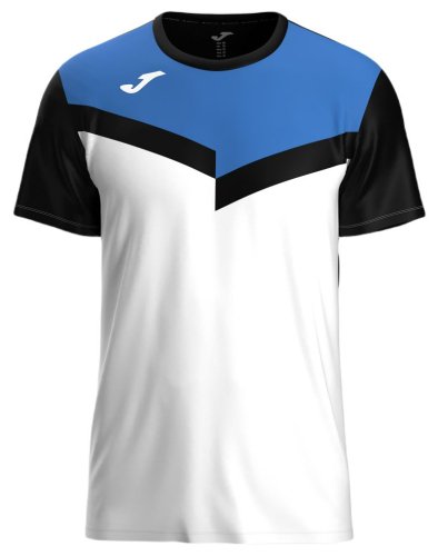 Joma Court Short Sleeve T-Shirt - white/royal