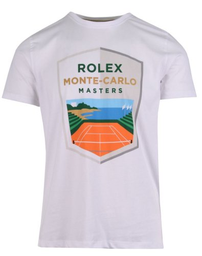 Monte-carlo Rolex Masters Logo - white