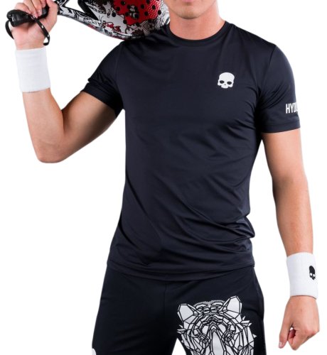Hydrogen Padel Tigers Tech Tee Man - black