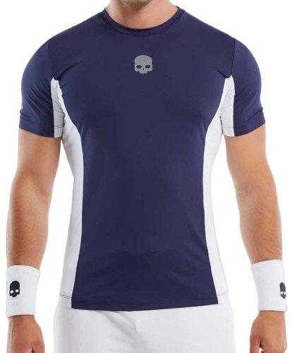 Hydrogen 70's Tech T-Shirt - white/blue