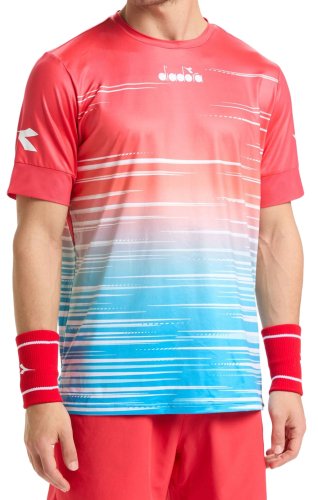 Diadora SS T-Shirt Icon M - laguna sunrise