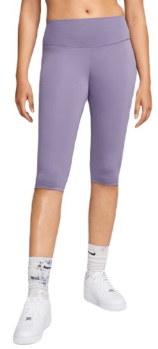 Nike Dri-Fit One High-Waisted Capri Leggings - daybreak/black