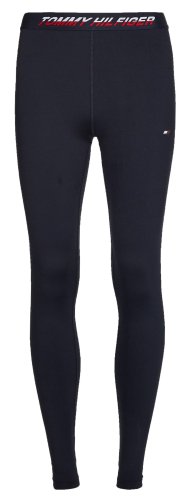 Tommy hilfiger RW Tape Legging - desert sky split logo tape
