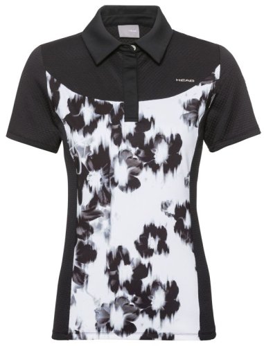 Head Performance Polo Shirt W - black/white